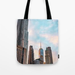 Sunset Views of New York City | Travel Photography in NYC Tote Bag