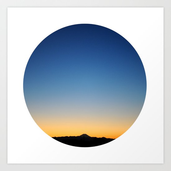sunset Art Print