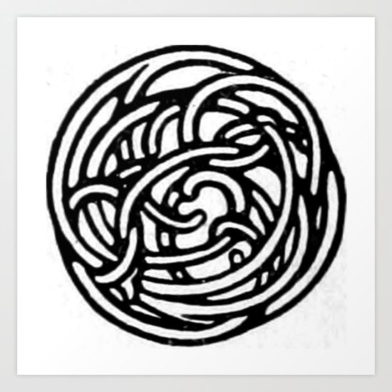 Knot 4 Art Print