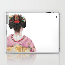 Watercolor - Looking into the future (Japanese)  Laptop Skin
