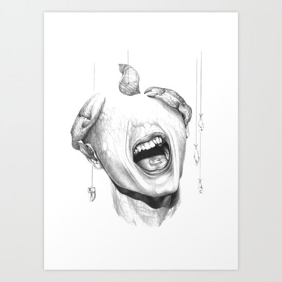all things grow 4 Art Print