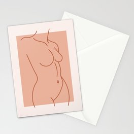 Female Form #3 Stationery Card