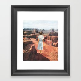 Canyons Framed Art Print
