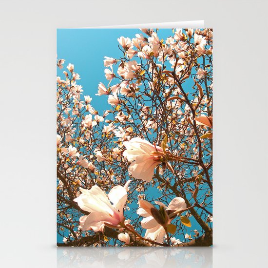 magnolia tree II Stationery Cards