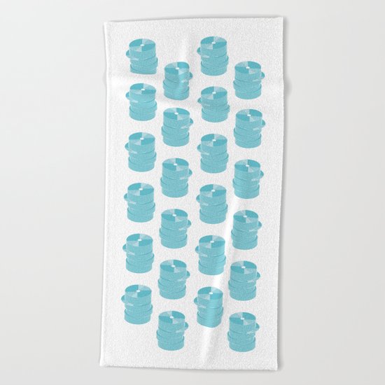 CD Infographics Beach Towel
