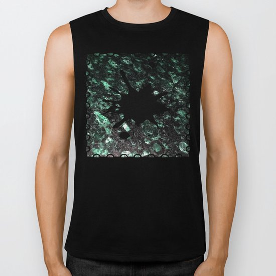 The Jade Sleeping Beneath the Black Granite Biker Tank