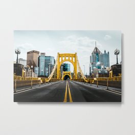 Pittsburgh Skyline Metal Print