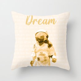 Spaceman AstronOut (Dream) Throw Pillow
