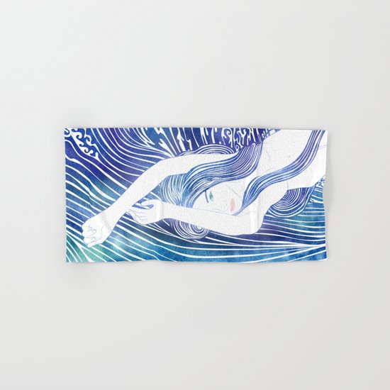Water Nymph LVIII Hand & Bath Towel