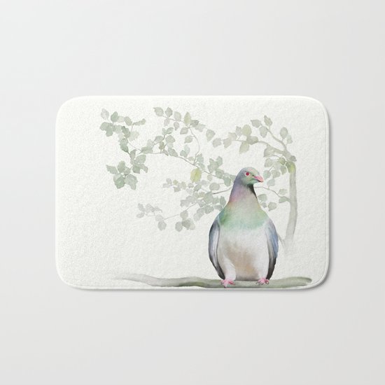 Wood Pigeon Bath Mat