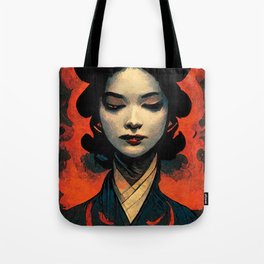 The Ancient Spirit of the Geisha Tote Bag