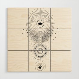 Transmutation Sequence Wood Wall Art
