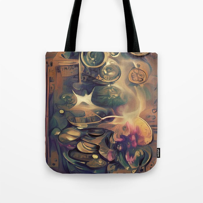 Abundance and Prosperity Spell V Tote Bag