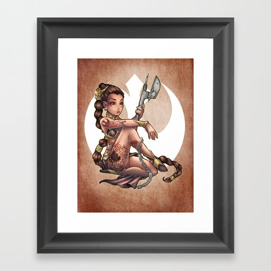 No One's Slave Framed Art Print