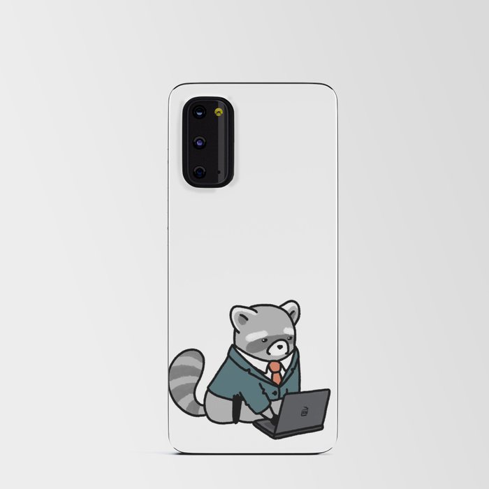 Professional raccoon Android Card Case