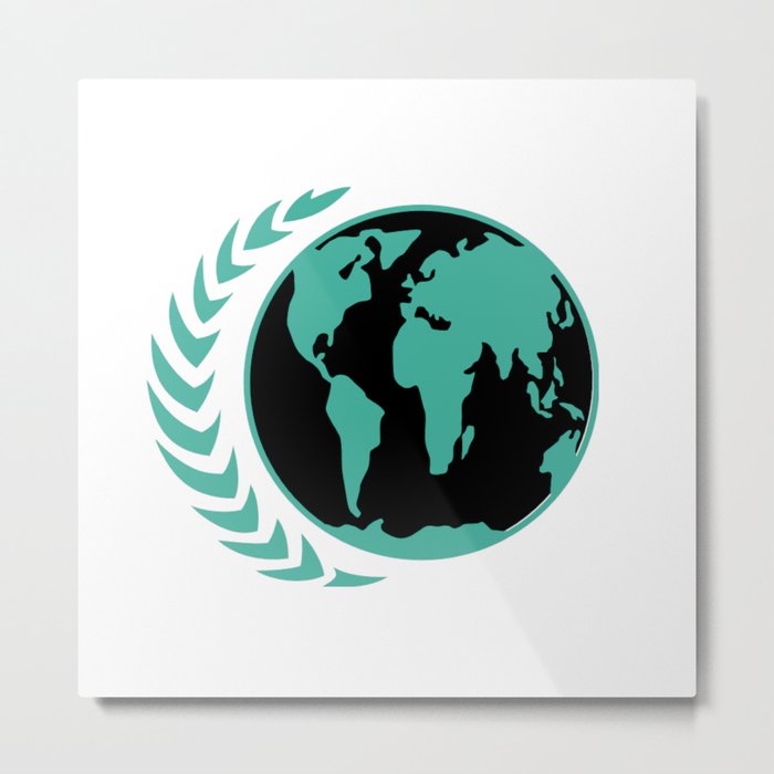 United Earth Government Metal Print