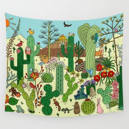 Arizona Desert Museum Wall Tapestry