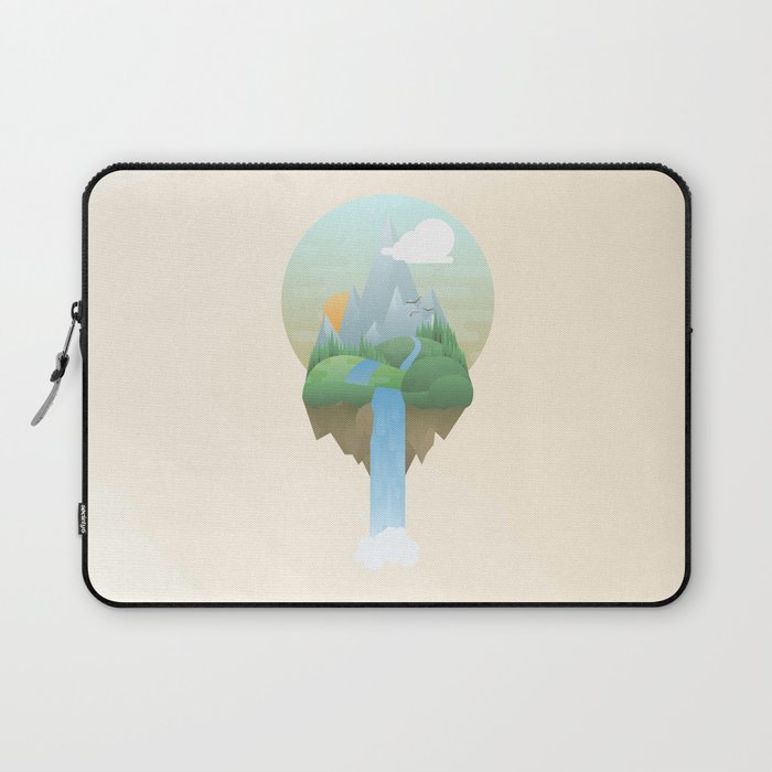 Our Island in the Sky Laptop Sleeve