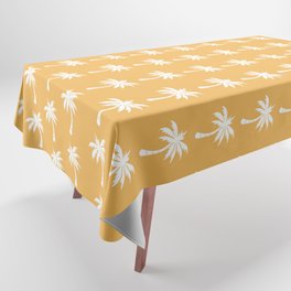 Palm tree pattern - yellow Tablecloth