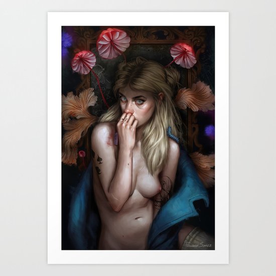 A place I made up Art Print