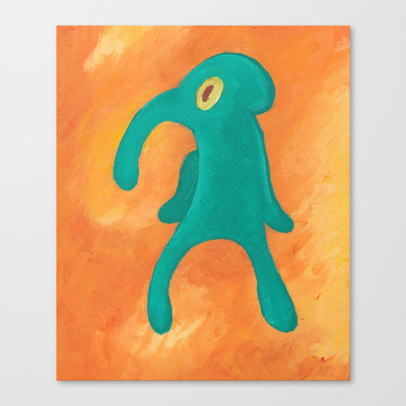 Bold Brash Canvas Print By Mrsziggy Society6