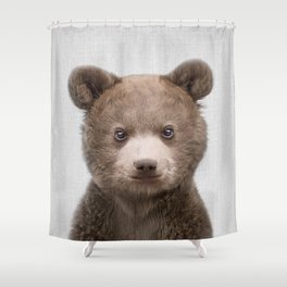 Baby Bear - Colorful Shower Curtain