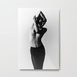 Nude dancer black and white nude photography 2010 Metal Print | Painting, Nudes, Aktfotografie, Erotik, Digital, Aktfoto, Black and White, Nu, Tattoo, Akt 
