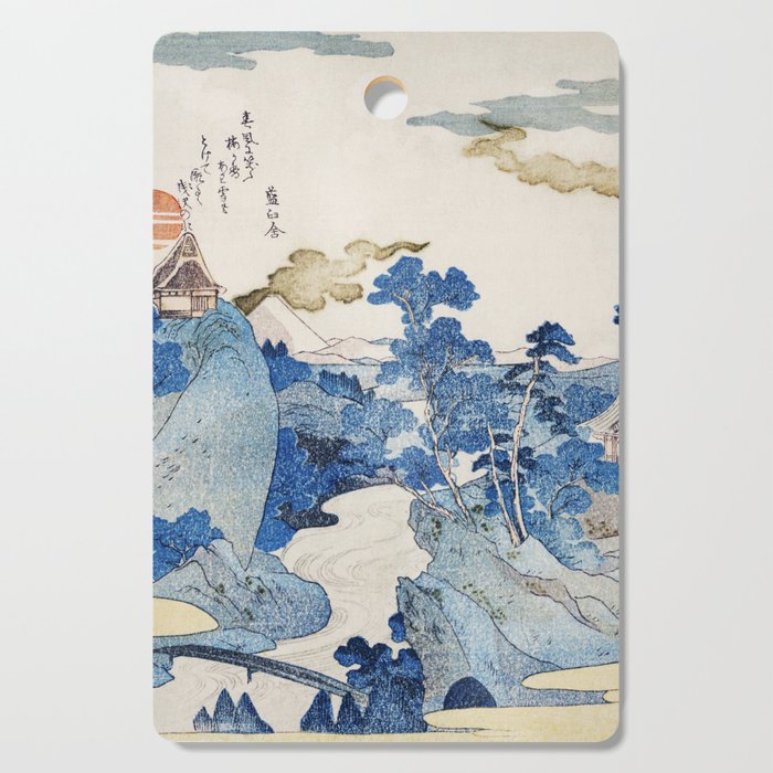 Utagawa Kuniyoshi’s Asazawa Stream Remix Cutting Board