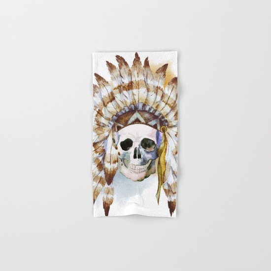 Skull 02 Hand & Bath Towel