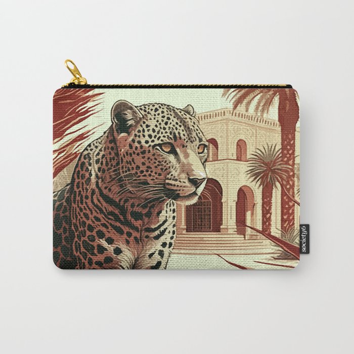 Tiger in the City Carry-All Pouch