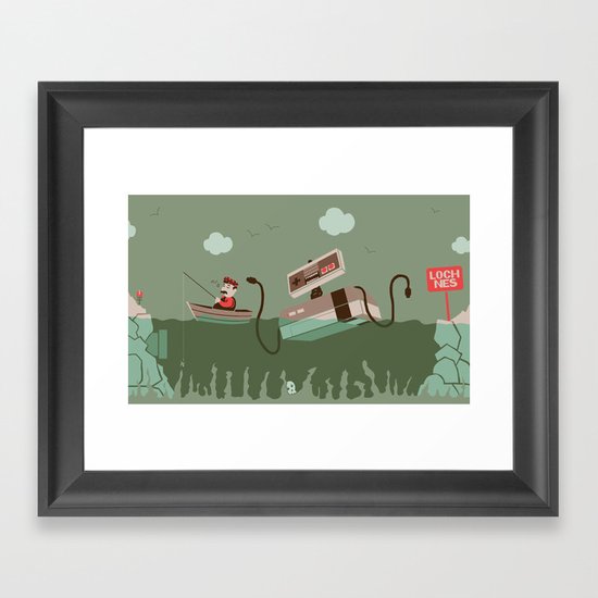Loch NES V.2 Framed Art Print