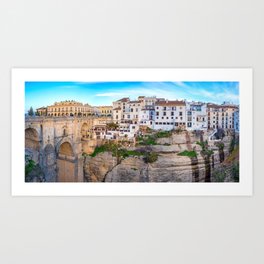 Ronda, Spain Panorama Art Print