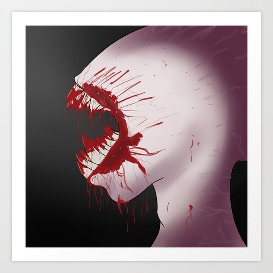 Mindnumbing Pain Art Print