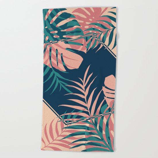 Tropical Dreams #society6 #decor #buyart Beach Towel