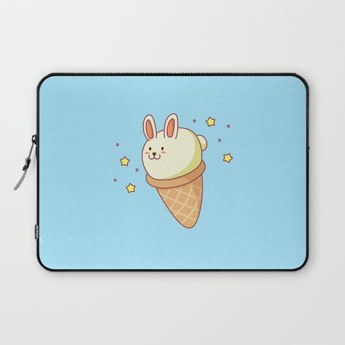 Bunny-lla Ice Cream Laptop Sleeve