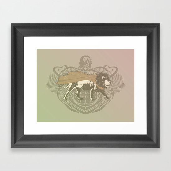 Fearless Creature: Leeoh Framed Art Print