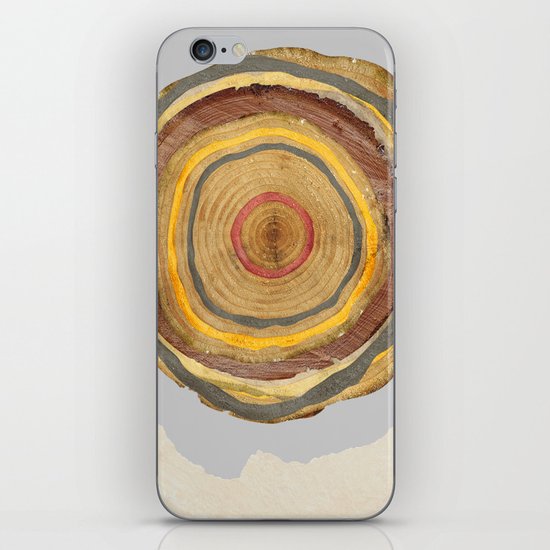Tree Rings iPhone & iPod Skin