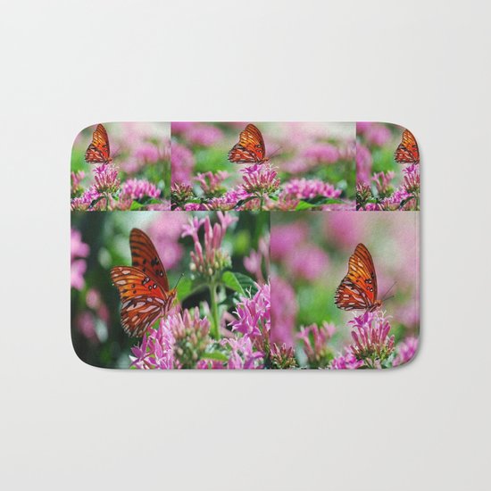 Wedding Butterfly Bath Mat