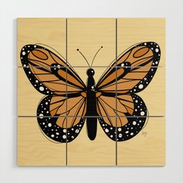 monarch butterfly Wood Wall Art