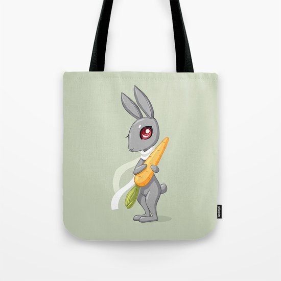 Bunny Carrot 3 Tote Bag