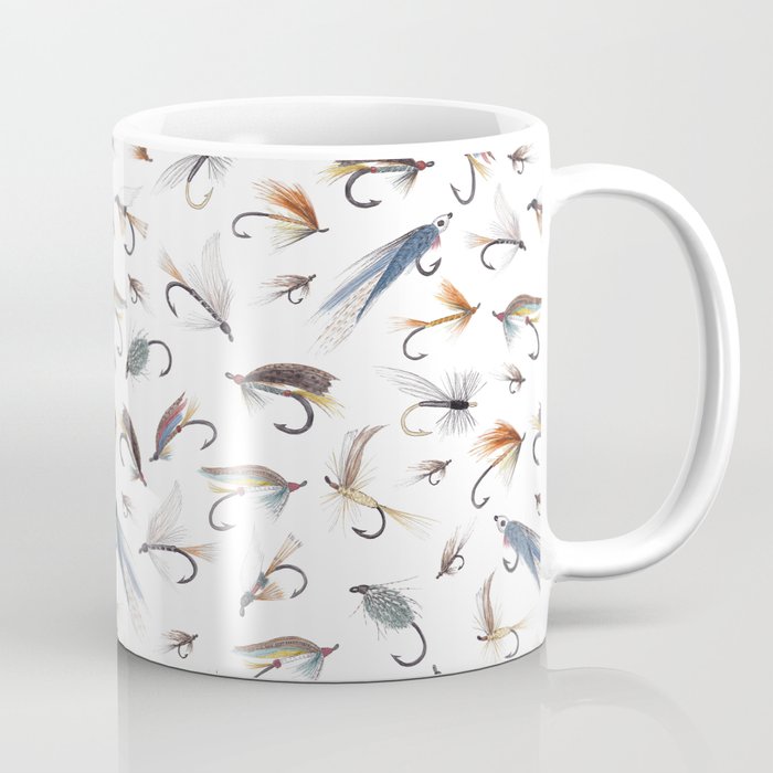 Fly Fishing Lures for Freshwater Fish Coffee Mug