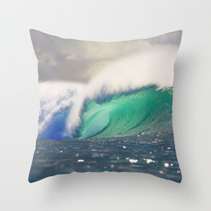 Pipeline Perfection 2 Throw Pillow