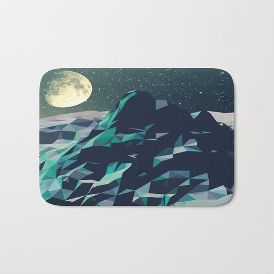 Night Mountains No. 2 Bath Mat