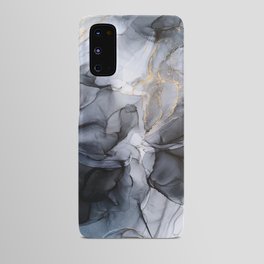Calm but Dramatic Light Monochromatic Black & Grey Abstract Android Case