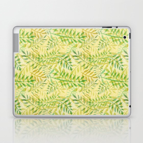 Yellow leaves Laptop & iPad Skin