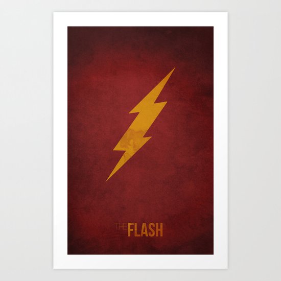 The Flash Art Print