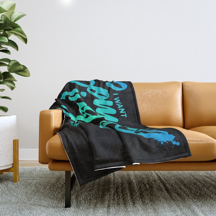 Something just like this Throw Blanket