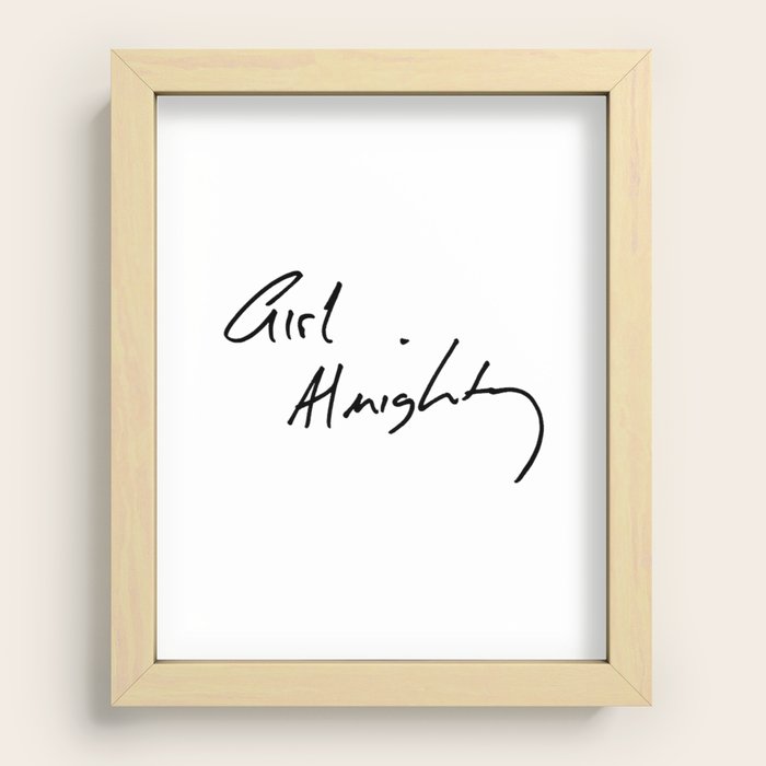 Recessed Framed Print