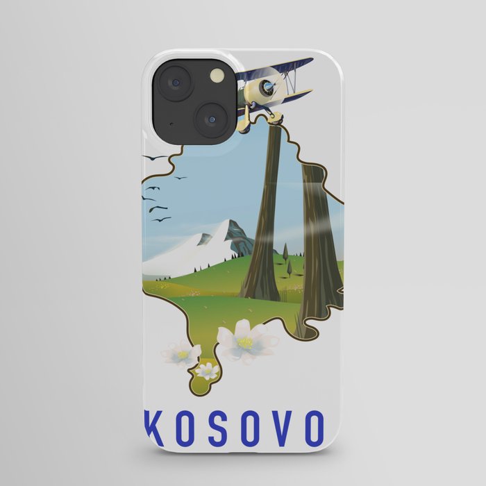 Kosovo map iPhone Case