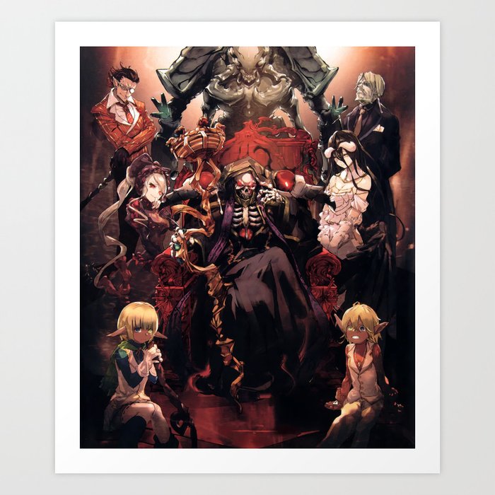 Overlord Anime Posters Online - Shop Unique Metal Prints, Pictures,  Paintings